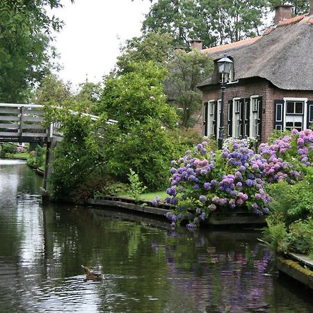 Schiphuis Giethoorn/Wanneperveen Villa Exterior foto