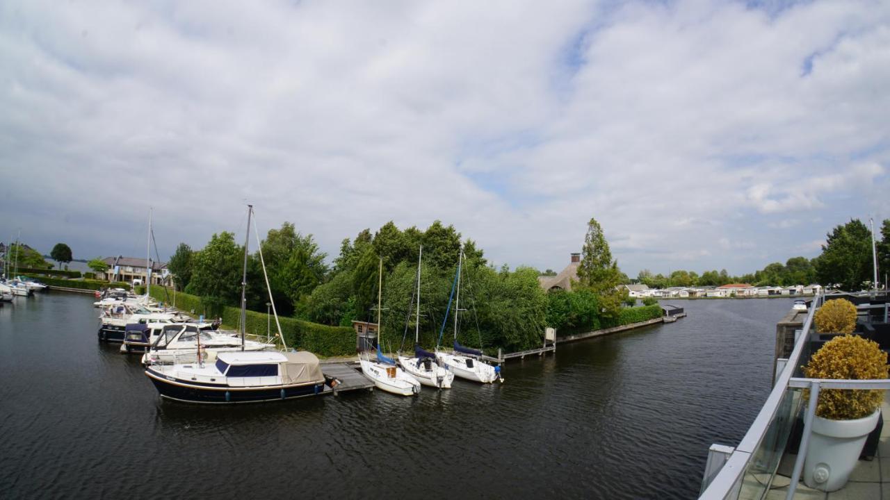 Schiphuis Giethoorn/Wanneperveen Villa Exterior foto