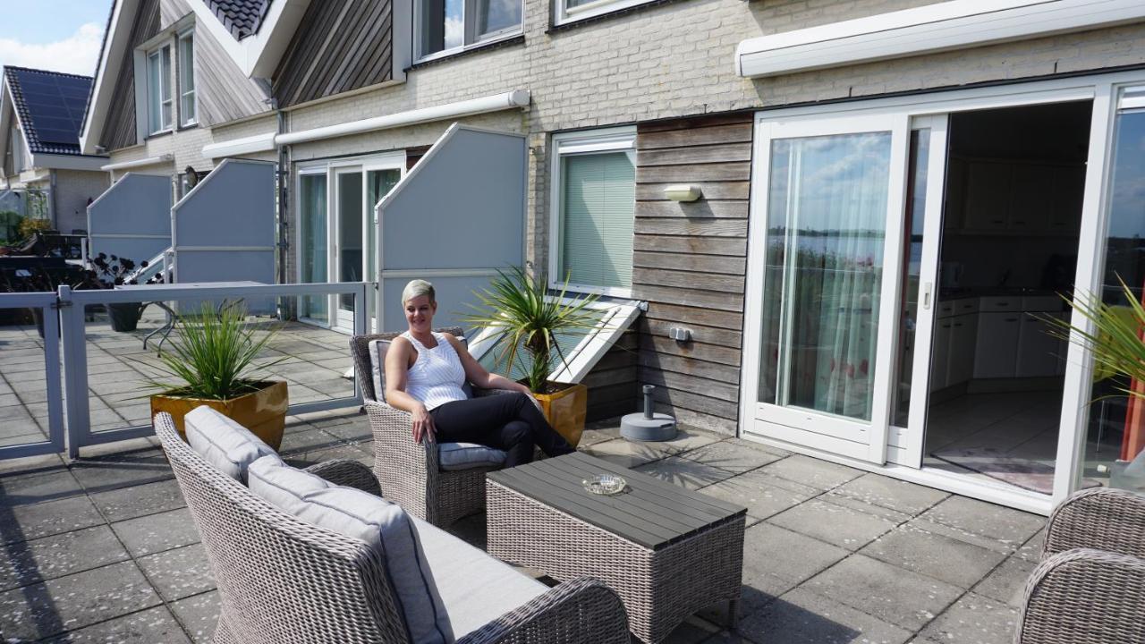 Schiphuis Giethoorn/Wanneperveen Villa Exterior foto